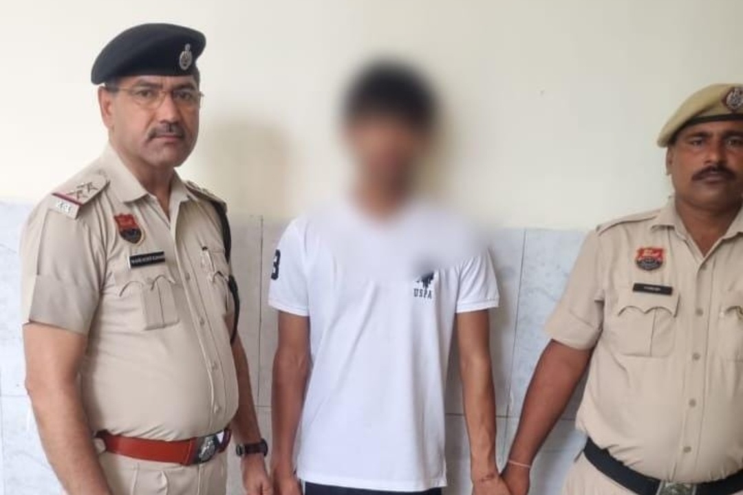 हत्या की वारदात का मुख्य आरोपी गिरफ्तार, आरोपी से एक पिस्तौल व तीन जिंदा कारतूस बरामद