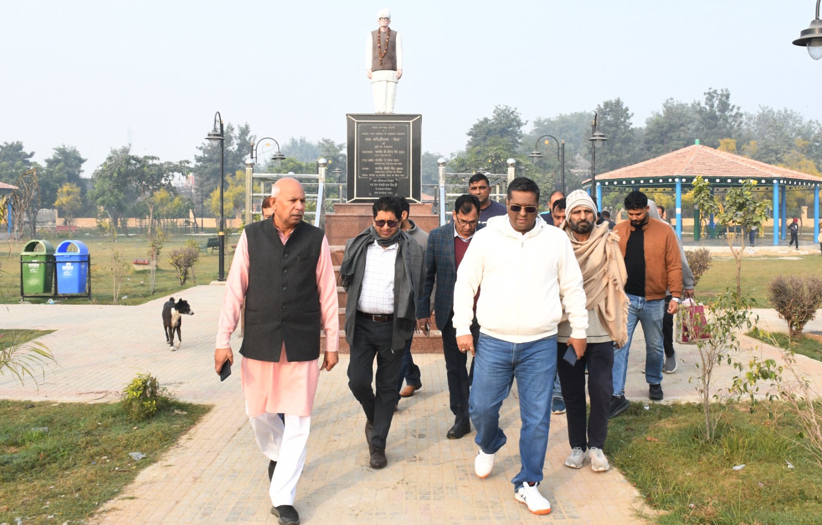 झज्जर शहर का दौरा करके डीसी स्वप्निल रविंद्र पाटिल ने लिया सफाई और सौंदर्यीकरण व्यवस्था का जायजा