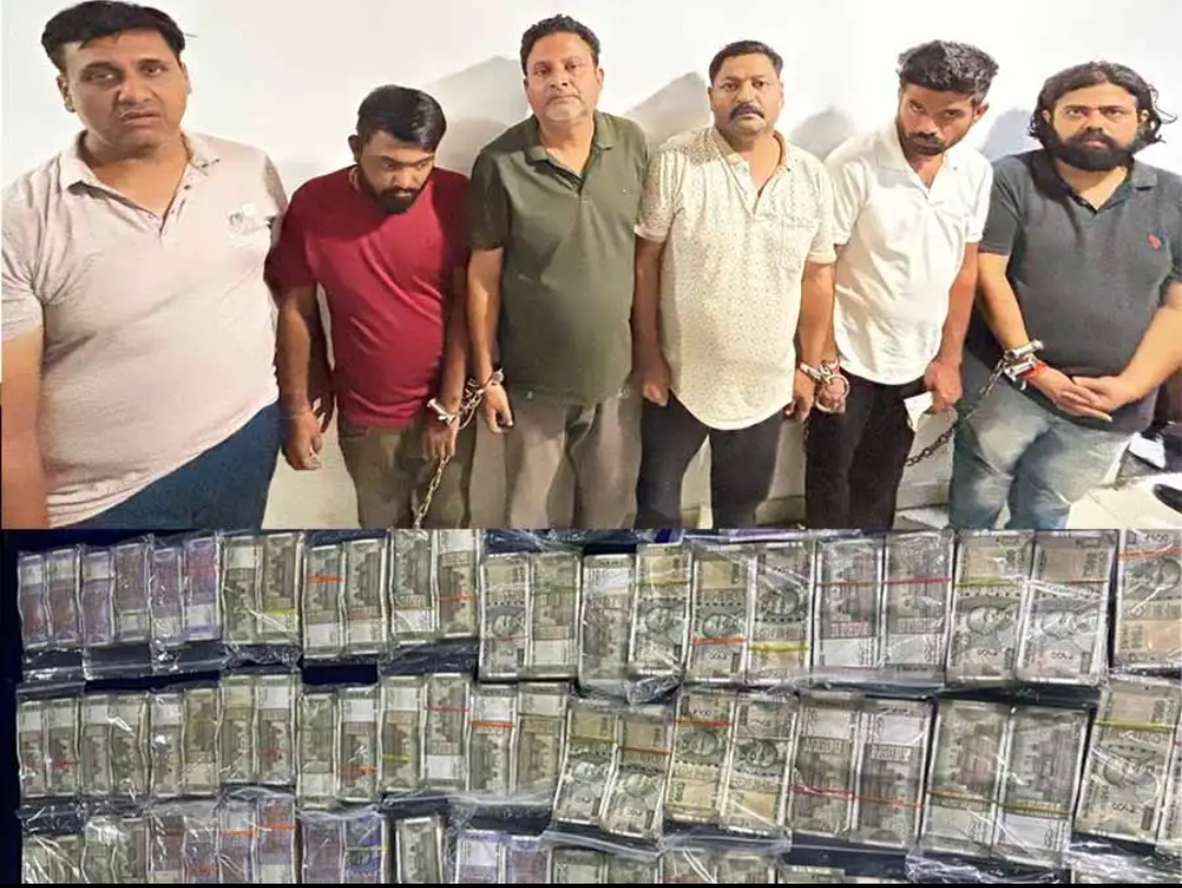 ऑनलाइन सट्टा गिरोह का भंडाफोड़, छह आरोप‍ित गिरफ्तार, 37 लाख से अध‍िक नकद बरामद