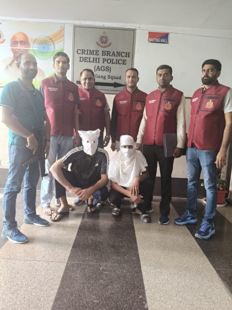 दिल्ली पुलिस की बड़ी कामयाबी – गोल्डी बराड़-लिपिन नेहरा गैंग के 2 बदमाश गिरफ्तार