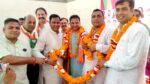 Grand Civic Felicitation Accorded to Newly Appointed Delhi BJP State General Secretary Mohan Lal Gihara in Madipur