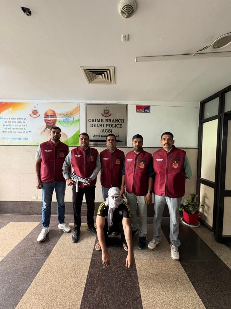 दिल्ली पुलिस की बड़ी कामयाबी – रोहित चौधरी गैंग का कुख्यात बदमाश गिरफ्तार